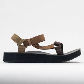 Teva Midform Universal Leather Women's Sandals & Slides Neutral Multi Size 9 Width B - Medium