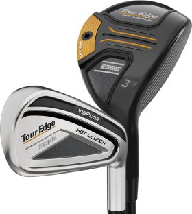Tour Edge Hot Launch E525 Hybrid Combo Iron Set 2025 - RIGHT - 4H,5H,6-PW - ELEVATE MPH 95S - Golf Clubs