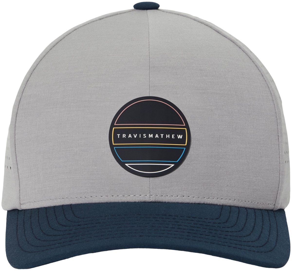 TravisMathew Epic Quest Snapback Men's Golf Hat - Grey