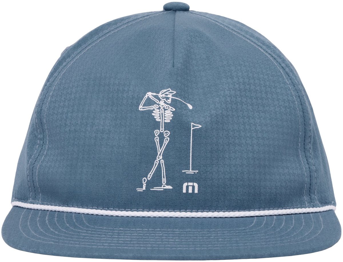 TravisMathew Lost Swing Snapback Men's Golf Hat - Blue