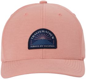 TravisMathew Sea Explorer Snapback Men's Golf Hat - Orange