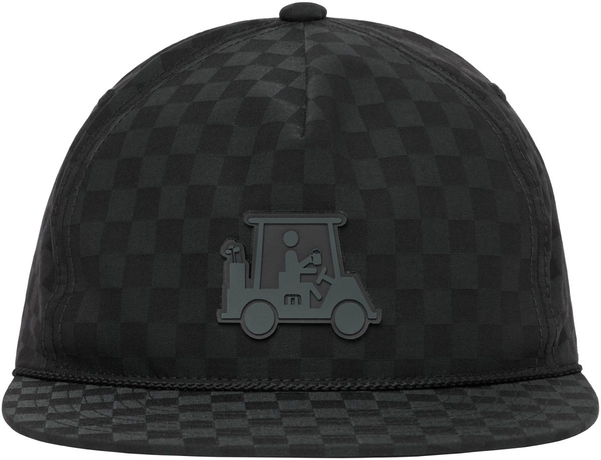 TravisMathew Time Of Arrival Snapback Men's Golf Hat - Black