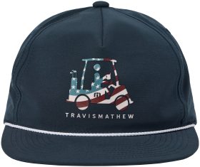 TravisMathew View From Above Snapback Men's Golf Hat - Blue