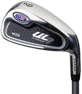 U.S. Kids Golf Ultralight 7 Junior Irons - Player Height 48" - 63" - Player Height 48" - 63" - LEFT - SW - 57" GREEN