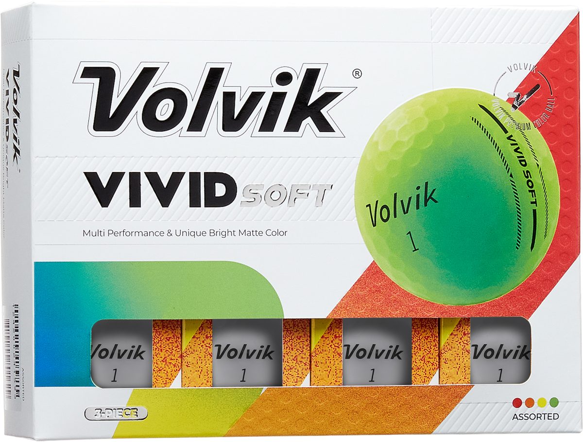 Volvik Vivid Soft Golf Balls 2025