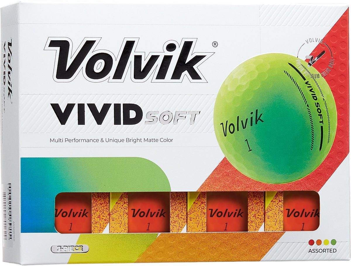 Volvik Vivid Soft Golf Balls 2025