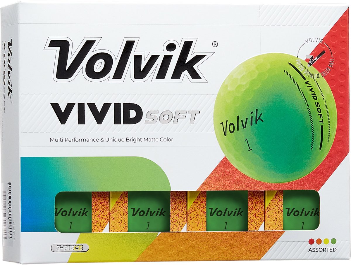 Volvik Vivid Soft Golf Balls 2025
