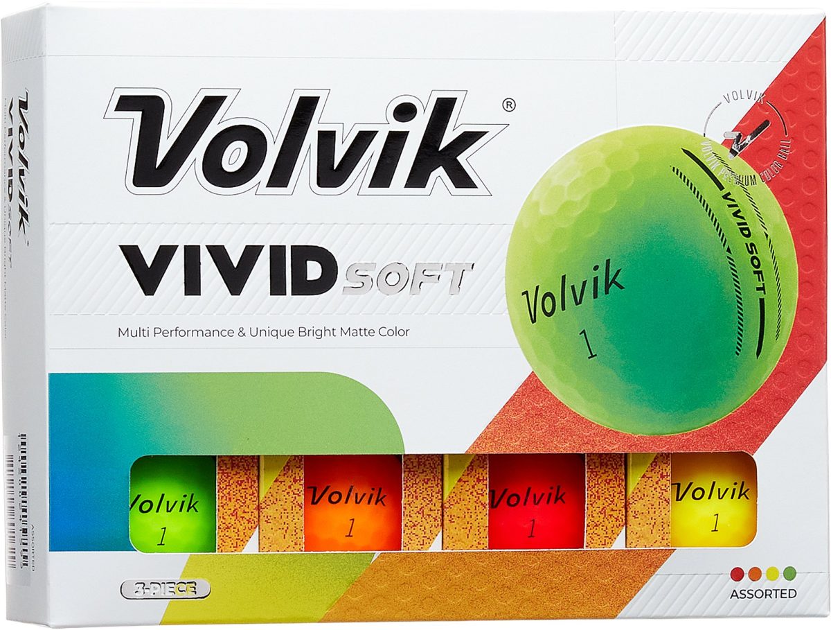 Volvik Vivid Soft Golf Balls 2025