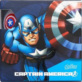 Volvik Vivid Soft Marvel 4 Golf Ball Pack 2025 - Captain America