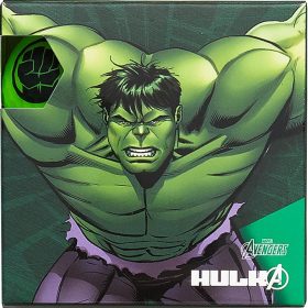 Volvik Vivid Soft Marvel 4 Golf Ball Pack 2025 - Hulk