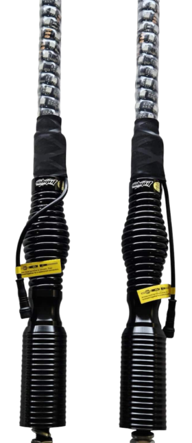 Whip It Light Rods MagLink LED Whip Set of 2