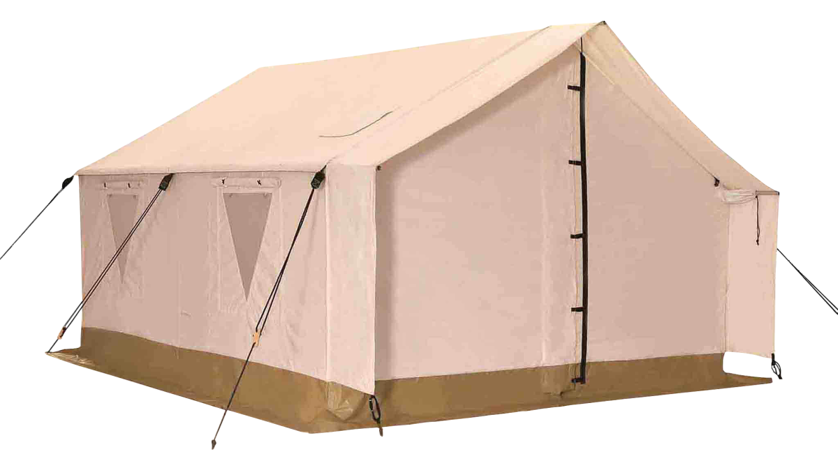White Duck Outdoors Alpha 12'x14' Fire- and Water-Repellent Wall Tent
