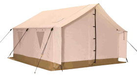 White Duck Outdoors Alpha 12'x14' Fire- and Water-Repellent Wall Tent