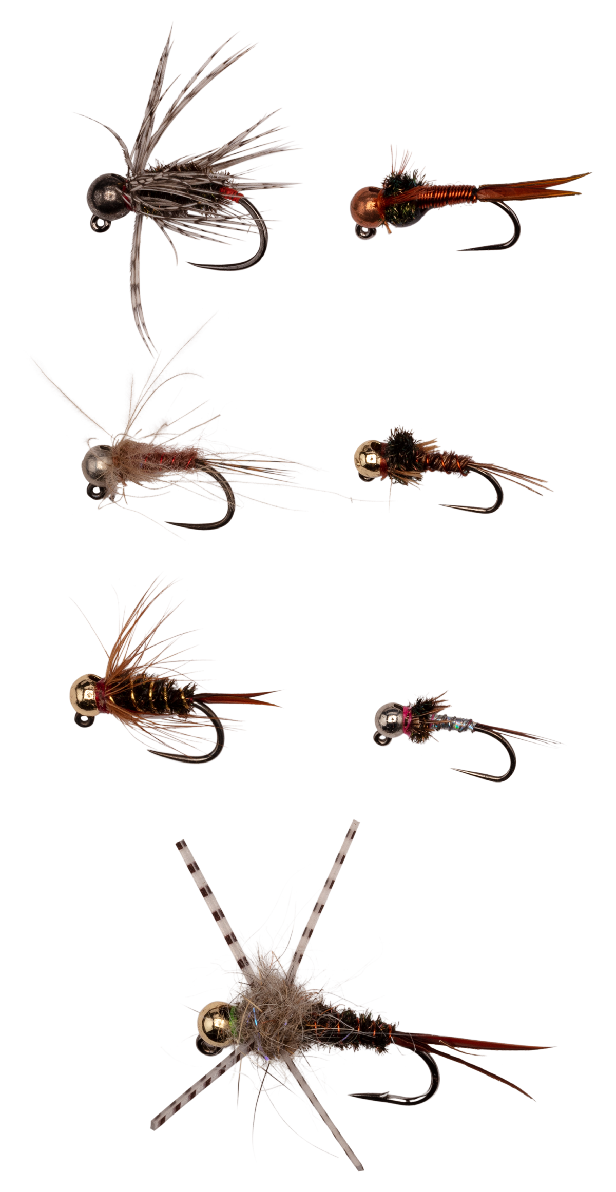 White River Fly Shop 14-Pack Tungsten Jig Assortment