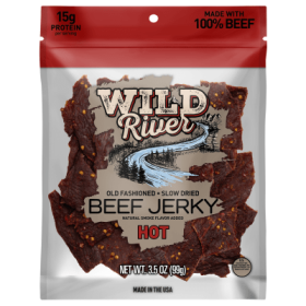 Wild River Hot Old Fashioned Beef Jerky