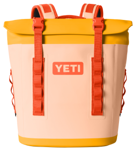 YETI Hopper M12 Backpack Soft Cooler - Peach/Beekeeper - 11L