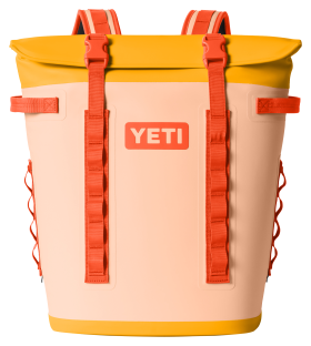 YETI Hopper M20 Backpack Cooler - Peach/Beekeeper
