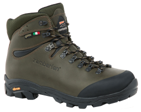 Zamberlan 1007 Vioz Hike GTX RR Waterproof Hiking Boots for Men - Waxed Forest - 12M