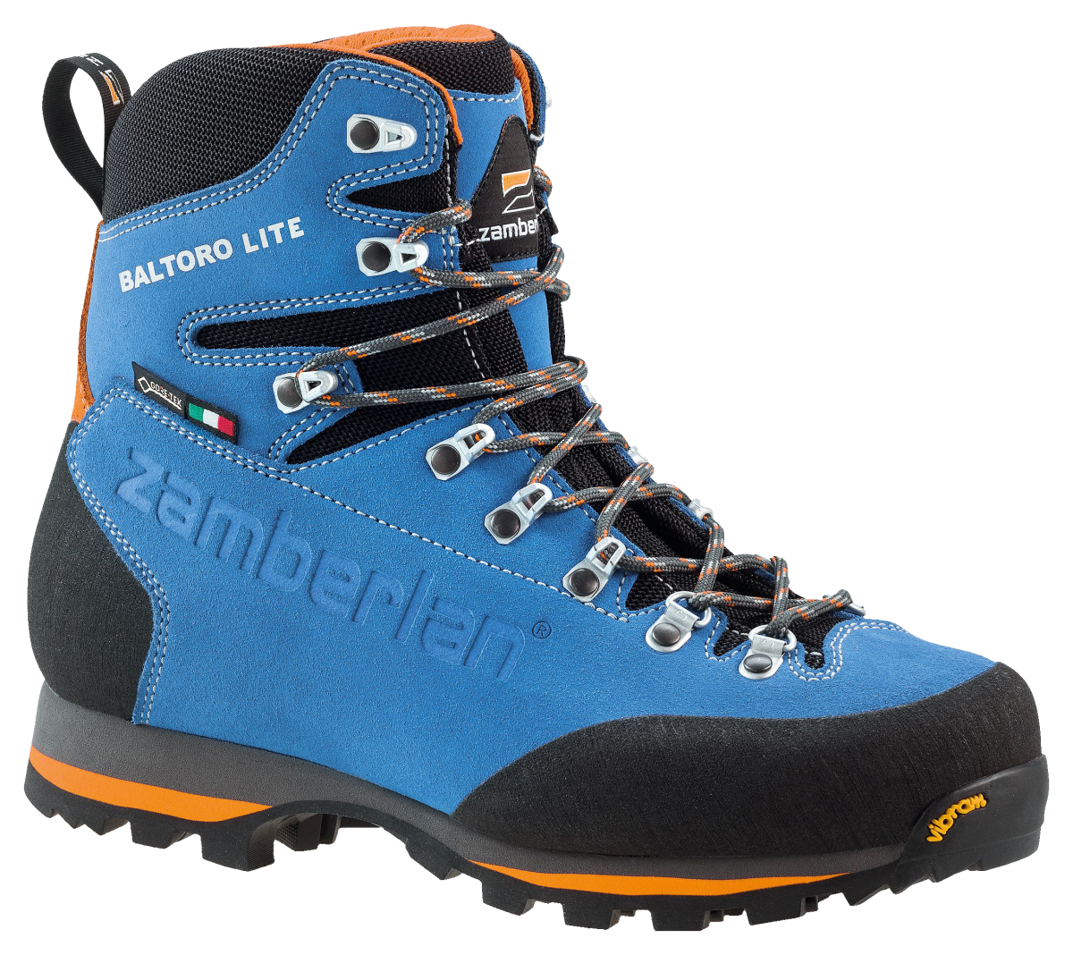 Zamberlan 1110 Baltoro Lite GTX RR Waterproof Hiking Boots for Men - Royal Blue - 13M