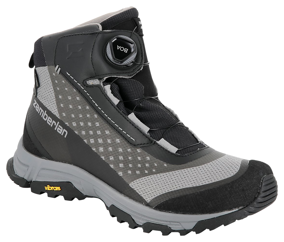 Zamberlan 166 Mamba Mid GTX RR BOA Hiking Boots for Men - Black - 8M