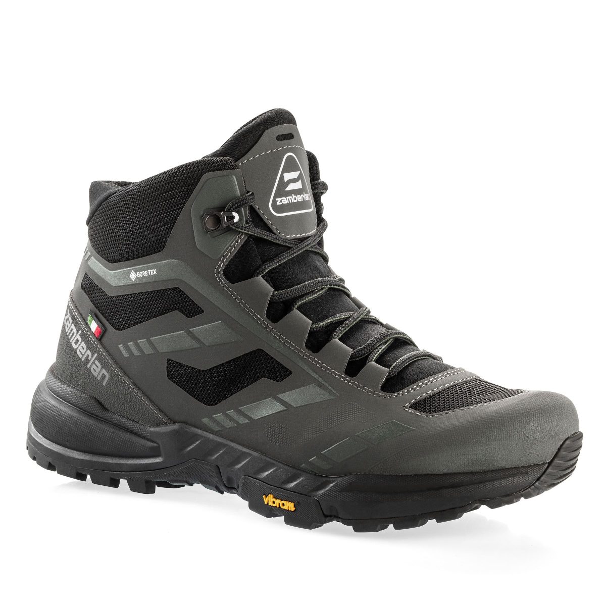 Zamberlan 219 Anabasis GTX Waterproof Mid Hiking Boots for Men - Forest - 9M