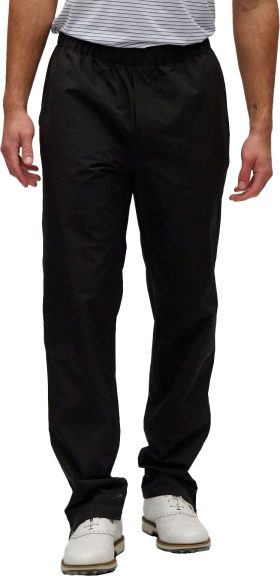 Zero Restriction Packable Men's Golf Rain Pants - 32 Inch Inseam - Black, Size: Large