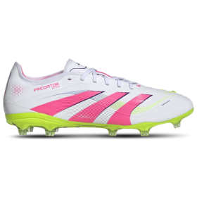 adidas Mens adidas Predator Pro FG - Mens Soccer Shoes Lucid Pink/White/Lucid Lemon Size 11.0