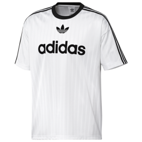 adidas Originals Mens adidas Originals Adicolor Play Soccer Top - Mens White/Black Size L