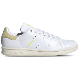 adidas Originals Womens adidas Originals Stan Smith - Womens Soccer Shoes White/Powder Yellow/Pure Sulfur Size 10.0