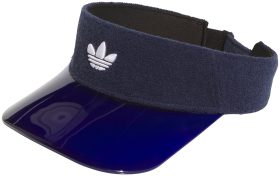 adidas Womens Originals Tour Terry Golf Visor - Blue, Size: One Size