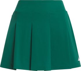 adidas Womens Ultimate365 Tour Pleated Golf Skort - Green, Size: Small