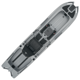 Ascend 133X Tournament Sit-On-Top Kayak with Yak-Power - Stealth