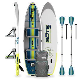 BOTE LowRider Aero Tandem 11'6" Inflatable Stand-Up Paddleboard Package