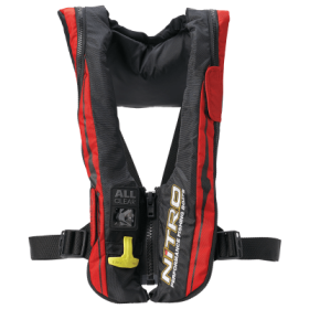 Bass Pro Shops AM33 Nitro Inflatable Life Vest - Red