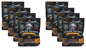 Bass Pro Shops Uncle Buck's Original Buffalo Jerky, Beef Added - 8 Pack