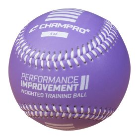 Champro Weighted Training Baseball in Purple Size 9in./4oz