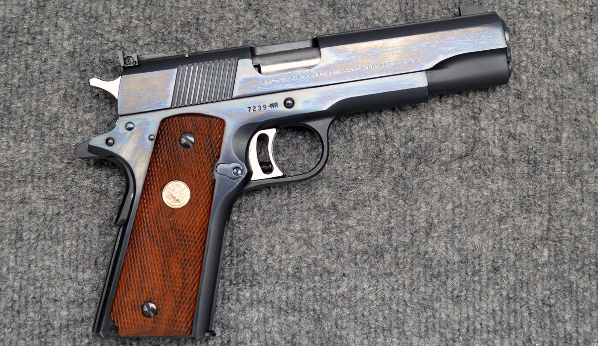 Colt ~ Gold Cup National Match ~ .38 Spl