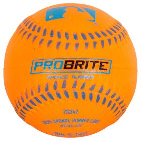 Franklin MLB ProBrite Rubber Tee Ball in Orange Size 9 in