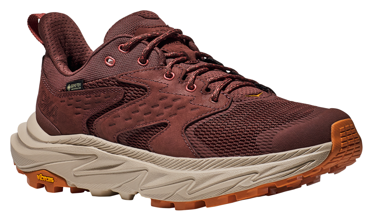 HOKA Anacapa 2 Low GTX Waterproof Hiking Shoes for Ladies - Spice/Earthenware - 6.5M