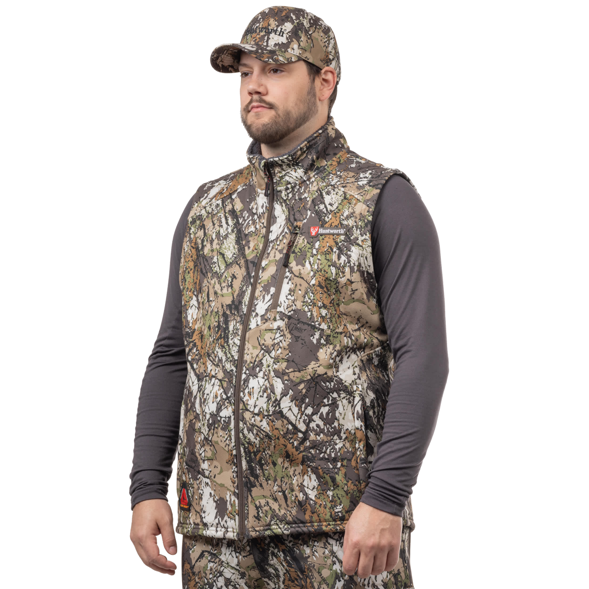 Huntworth Saskatoon Heat Boost Heavyweight Softshell Vest for Men - Huntworth Vertek - 4XL