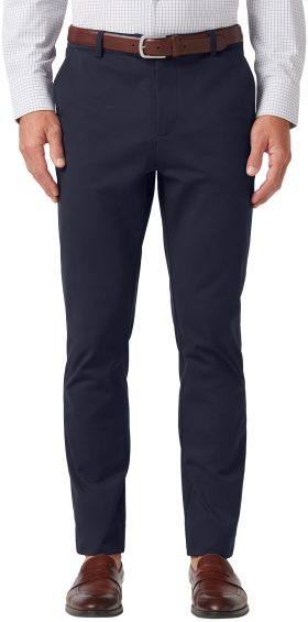 Mizzen+Main Upton Chino Men's Golf Pants - Navy Solid - Blue, Size: 35x32