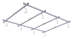 Saris Cycle Glide Ceiling Bike Rack - 4 Bikes