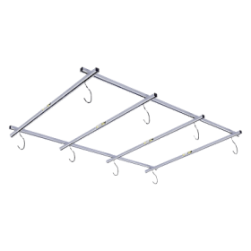 Saris Cycle Glide Ceiling Bike Rack - 4 Bikes