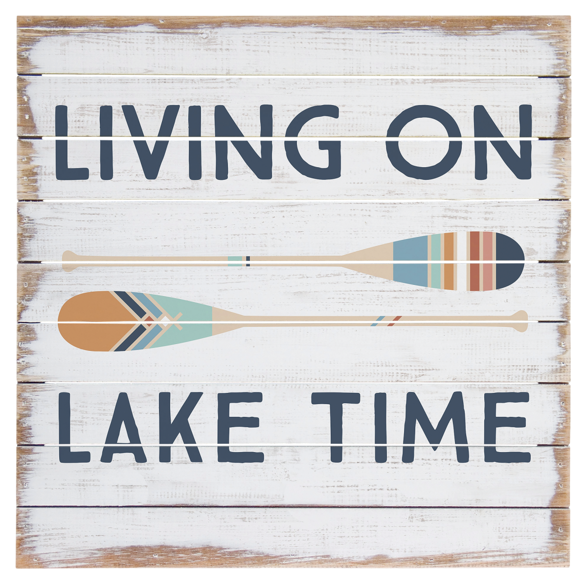 Sincere Surroundings Lake Time Paddles Perfect Pallet Tabletop Display