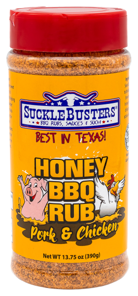 SuckleBusters Honey BBQ Pork and Chicken Rub