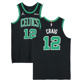 Torrey Craig Boston Celtics Game-Used #12 Black Jordan Brand Jersey vs. New York Knicks on May 14, 2025 - Eastern Conference Finals Game 5 - Size 50+4