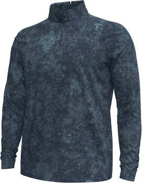 Under Armour Playoff 3.0 Print Quarter-Zip Men's Golf Pullover - Grey, Size: Medium