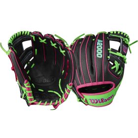 Wilson A2000 1786SS 11.5" Baseball Glove - Black/Neon - 2025 Model Size 11.5 in