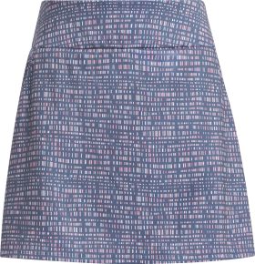 adidas Womens Ultimate365 Printed 16 Inch Golf Skort - Blue, Size: Large